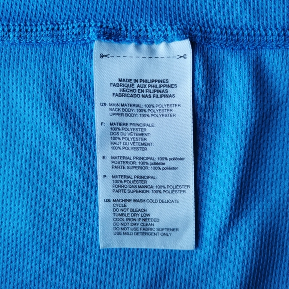 Adidas Men's Sports Top S/S Round Neck Blue L - Picture 4 of 4